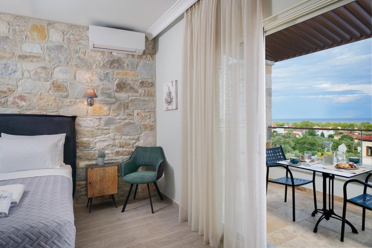 Mon Avis Boutique Hotel Chrysi Ammoudia Dış mekan fotoğraf